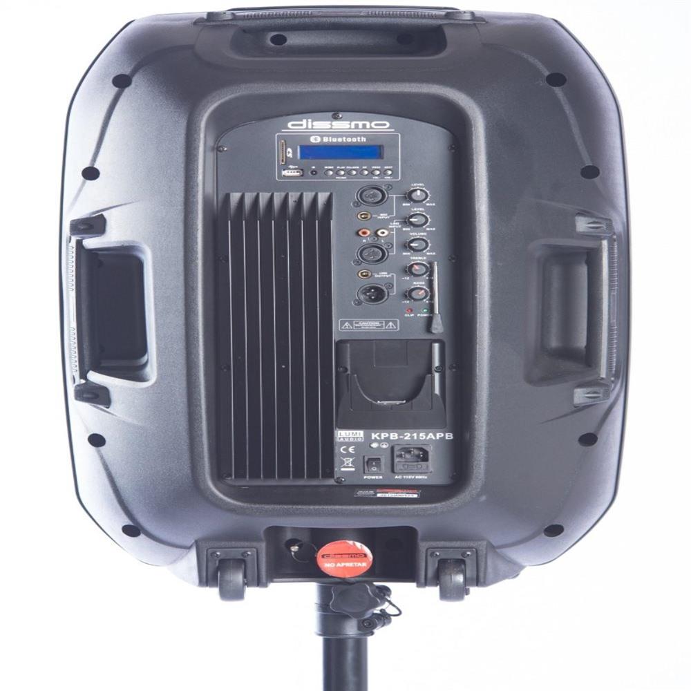 Parlante Amplificador Bluetooth Dissmo Lumiaudio Kpb215 Apb img #3