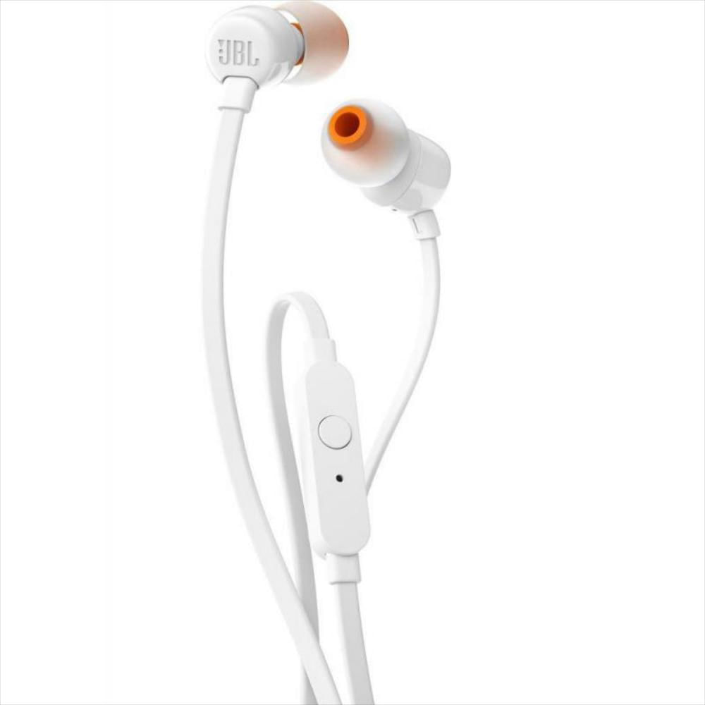 Audífonos Manos Libres Jbl T110 Blancos Originales 1.2 Metro
