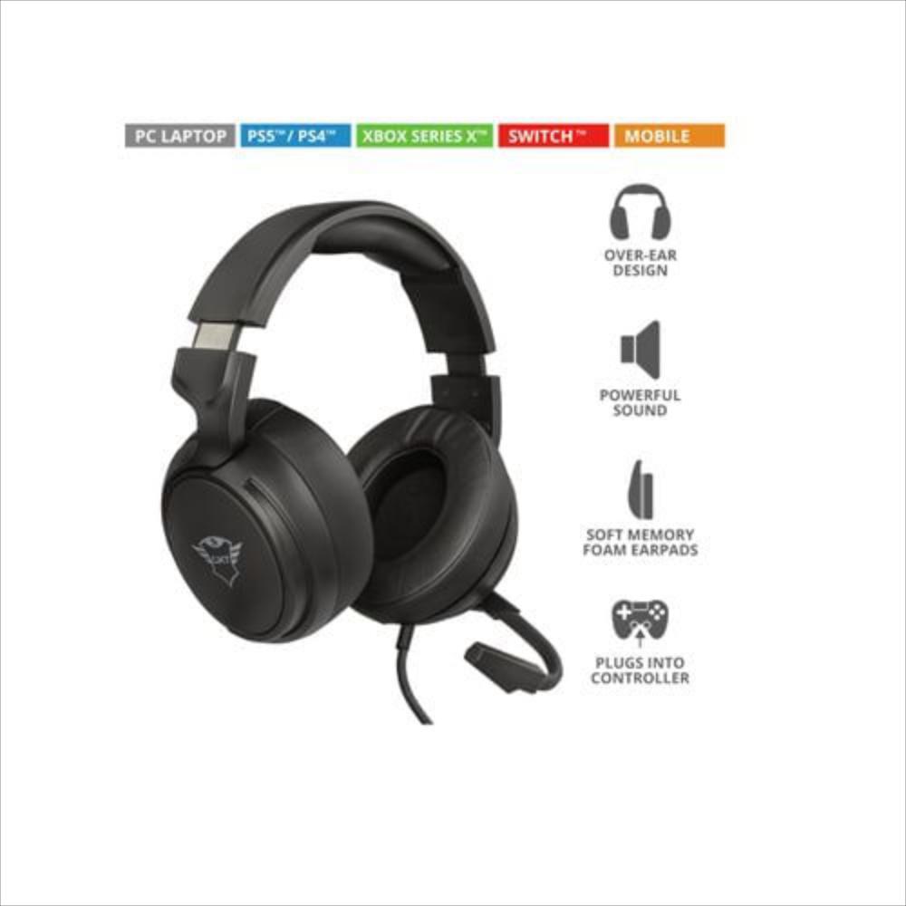 Audifono Diadema Gamer Trust Gxt 433 Pylo Pc,Laptop,Ps5/Ps4, Xbox Series X,Switch, Mobile img #2