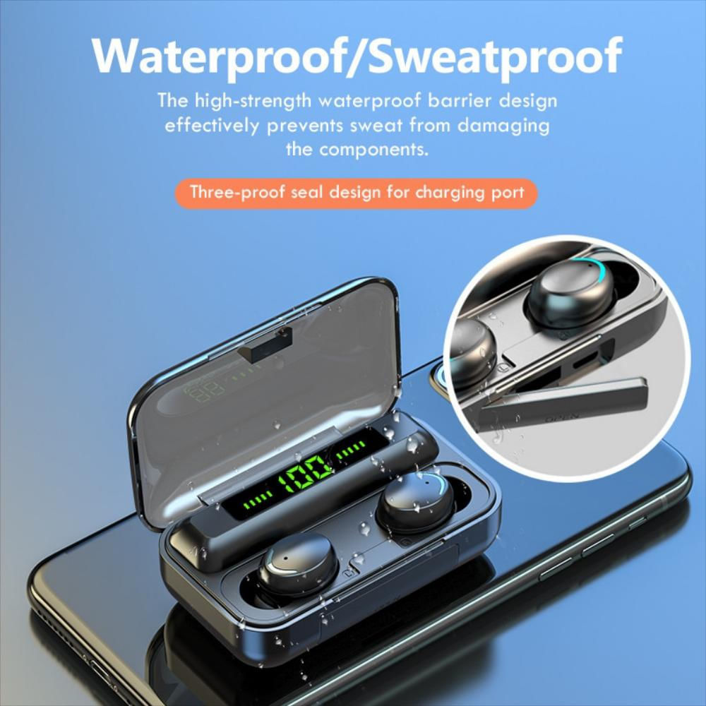 Tws Bluetooth 5.0 Earphones 2200Mah Charging Box Wireless img #4