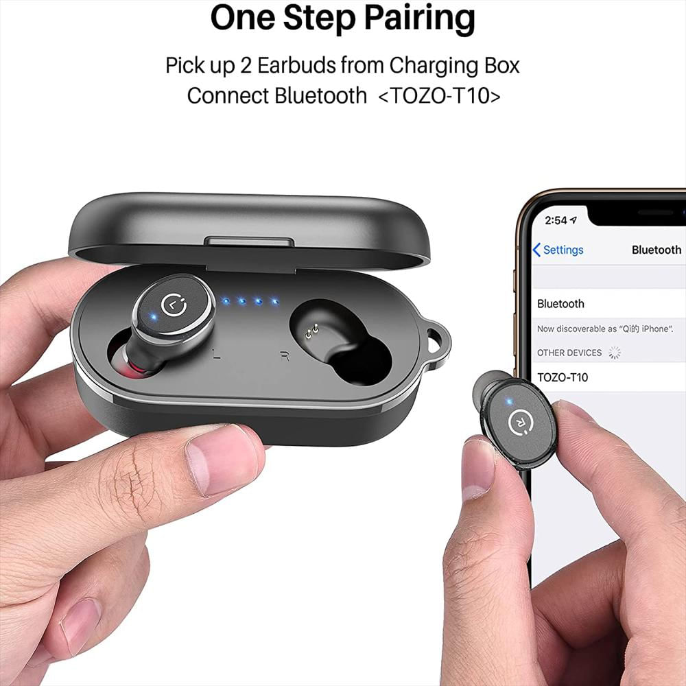 Audifonos Inalámbricos Bluetooth 5.0 Negro img #2
