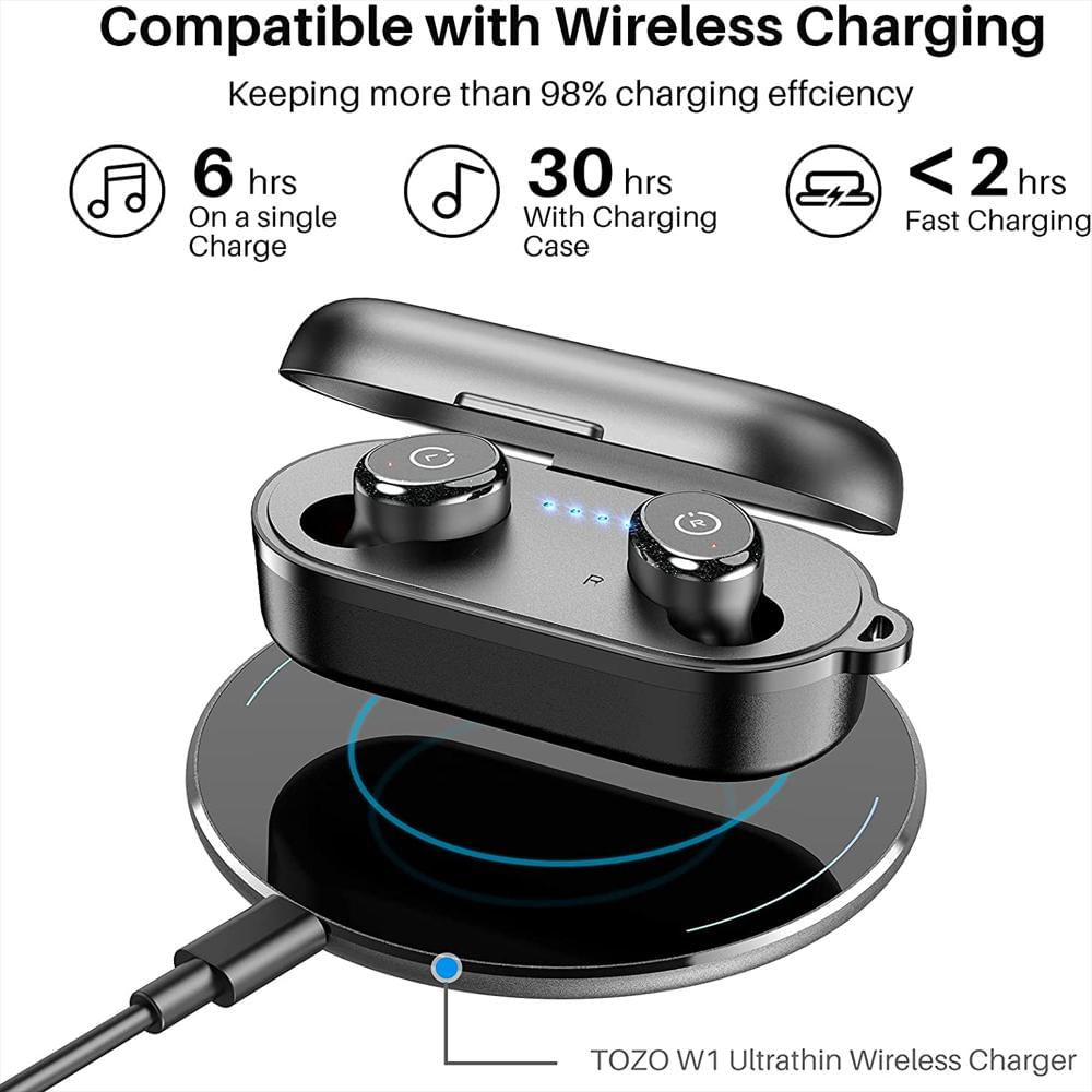 Audifonos Inalámbricos Bluetooth 5.0 Negro img #3