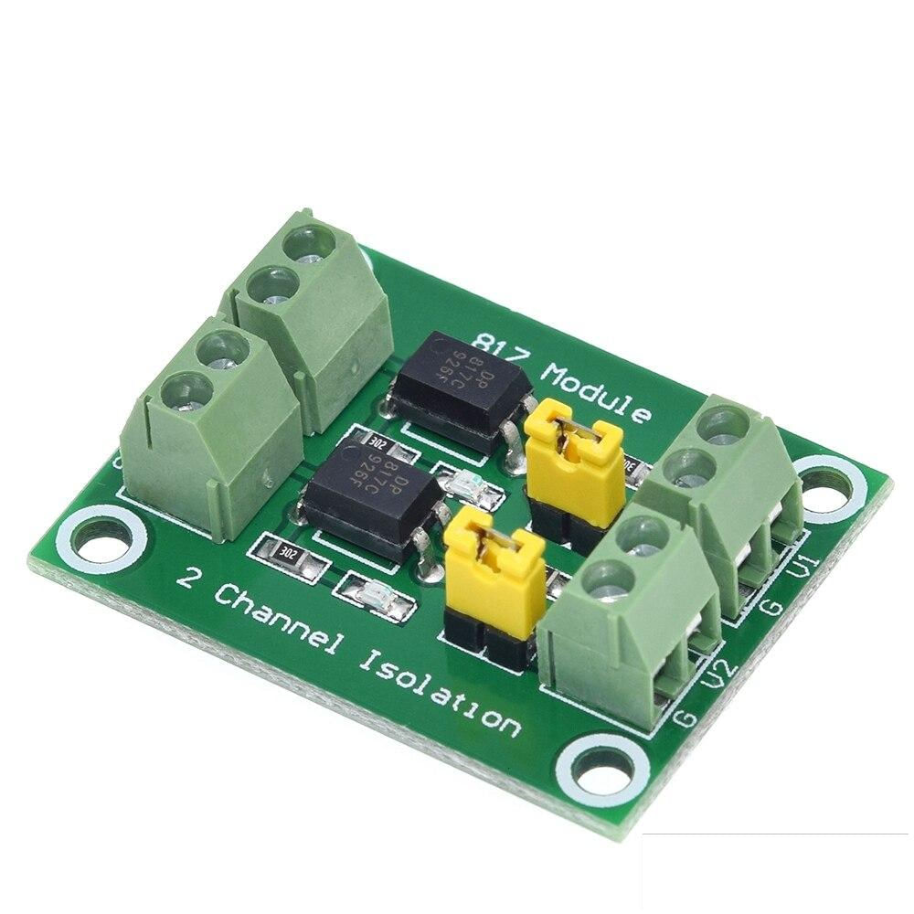 Modulo Optoacoplador 2 Canales Pc817 6~30V Optoaislador img #3