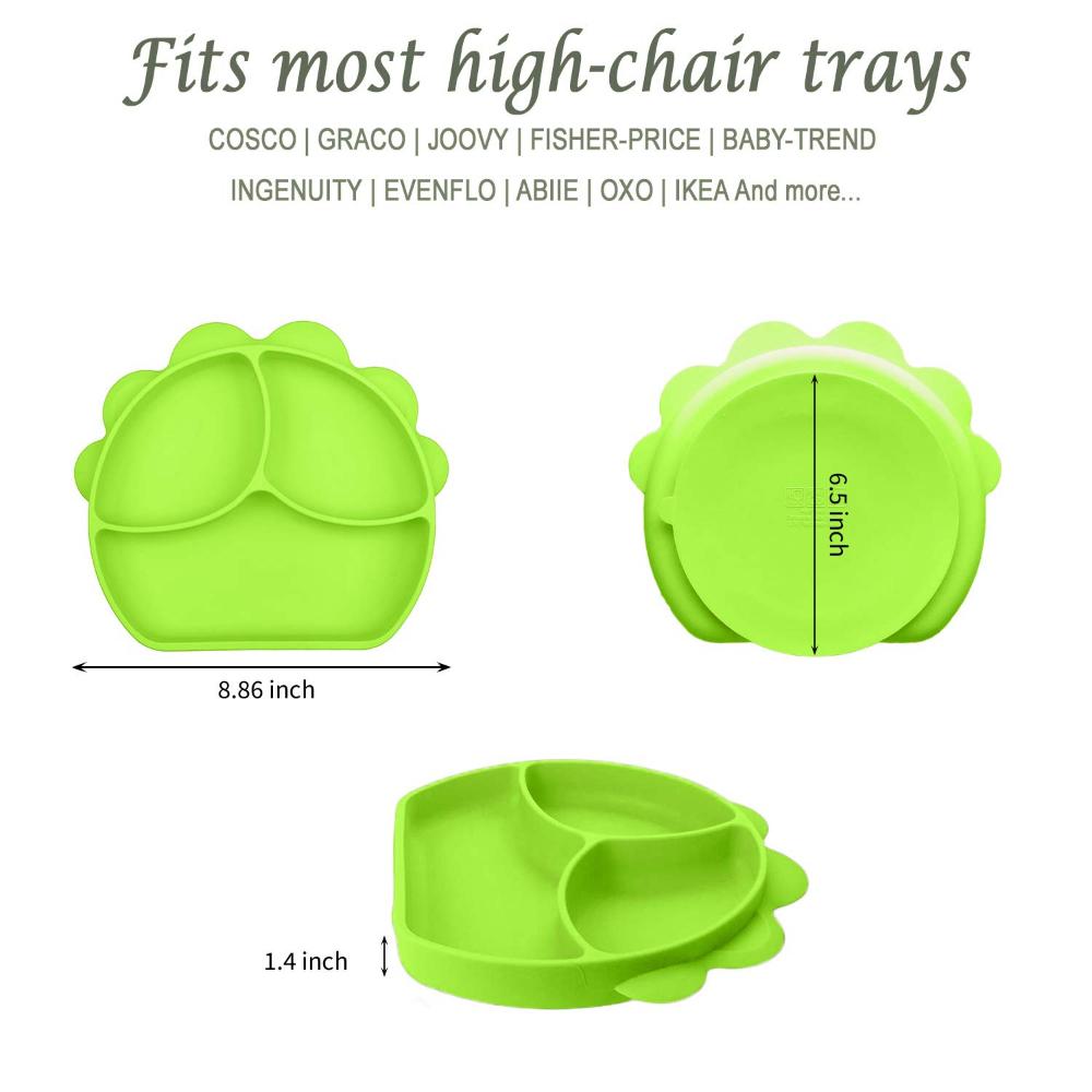 Platos Con Ventosas Adherentes Baby Drom img #2