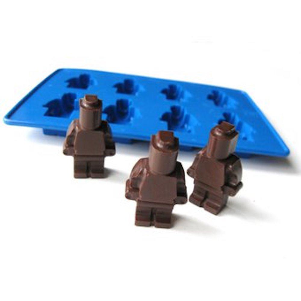 Molde De Silicona Muñequitos Fichas X8 Cavidades img #3