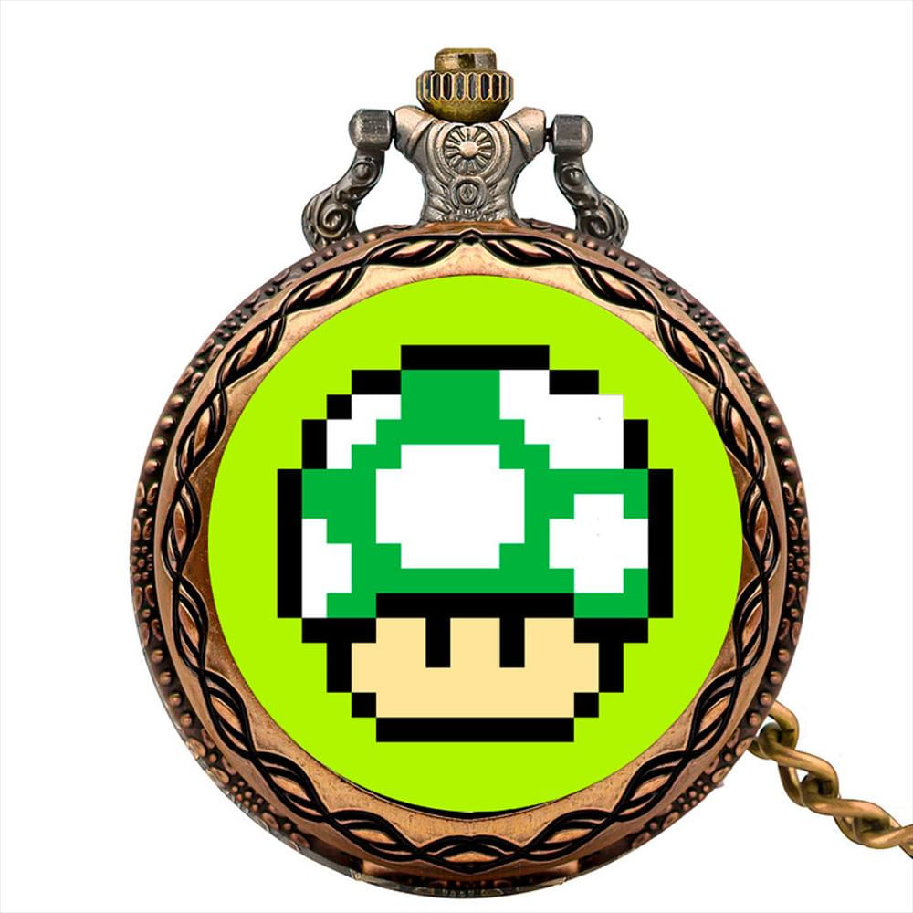 Reloj Bolsillo Hongo 1Up Vintage img #1