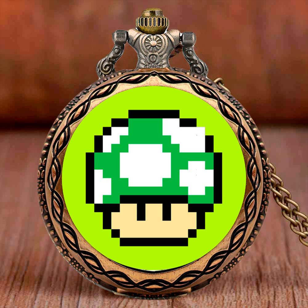 Reloj Bolsillo Hongo 1Up Vintage img #2