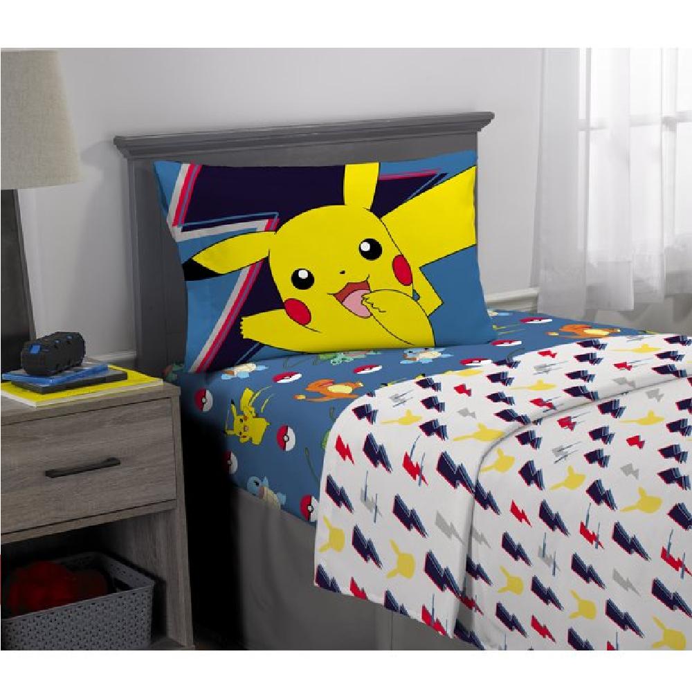 Sabanas Cama Doble Pokemon Orginal
