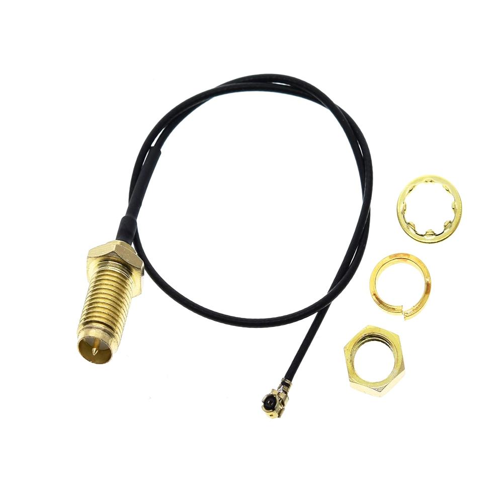 Cable Conector Antena Rp Sma Hembra A Ipx 1.13Mm Long 10Cm img #1