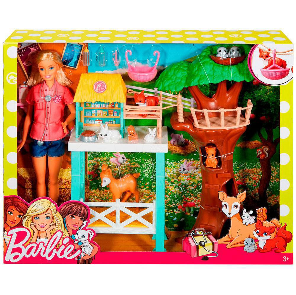 Barbie outlet con animalitos