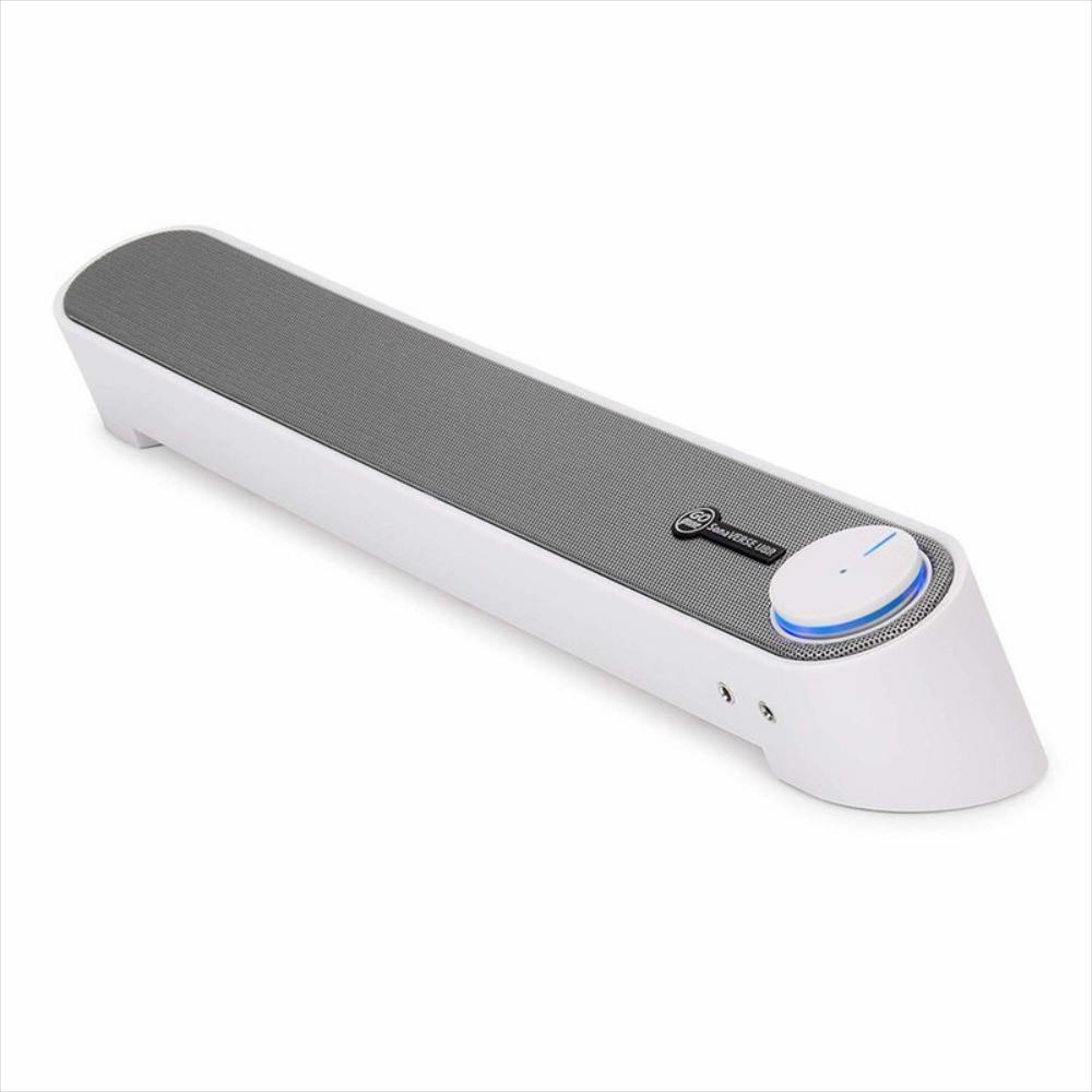 Barra de sonido para PC con alimentación USB blanco img #1