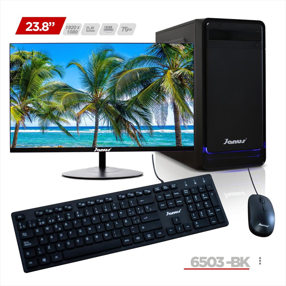 Computador Janus Intel Celeron N4000 Linux Ram 4Gb Hdd 1Tb 23.8 ...