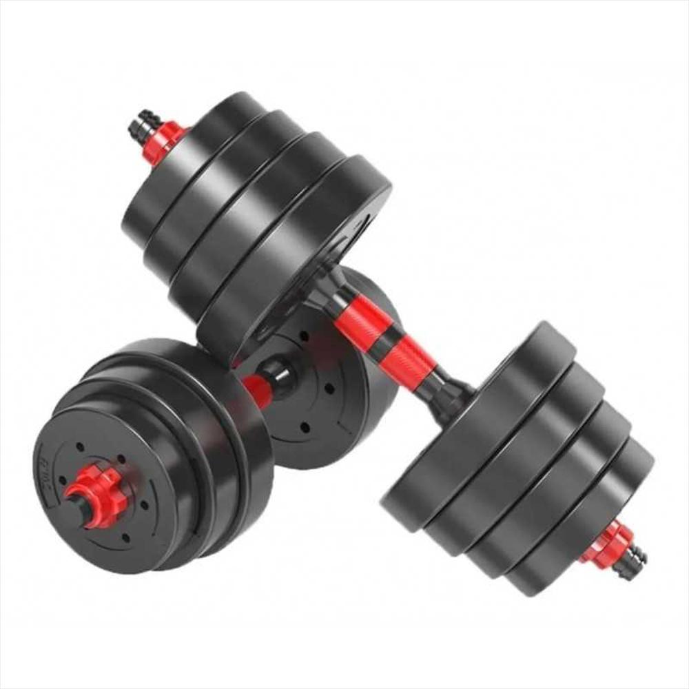 Kit Mancuernas Pesas 40Kg 80Lb Antideslizante Termoforradas img #2