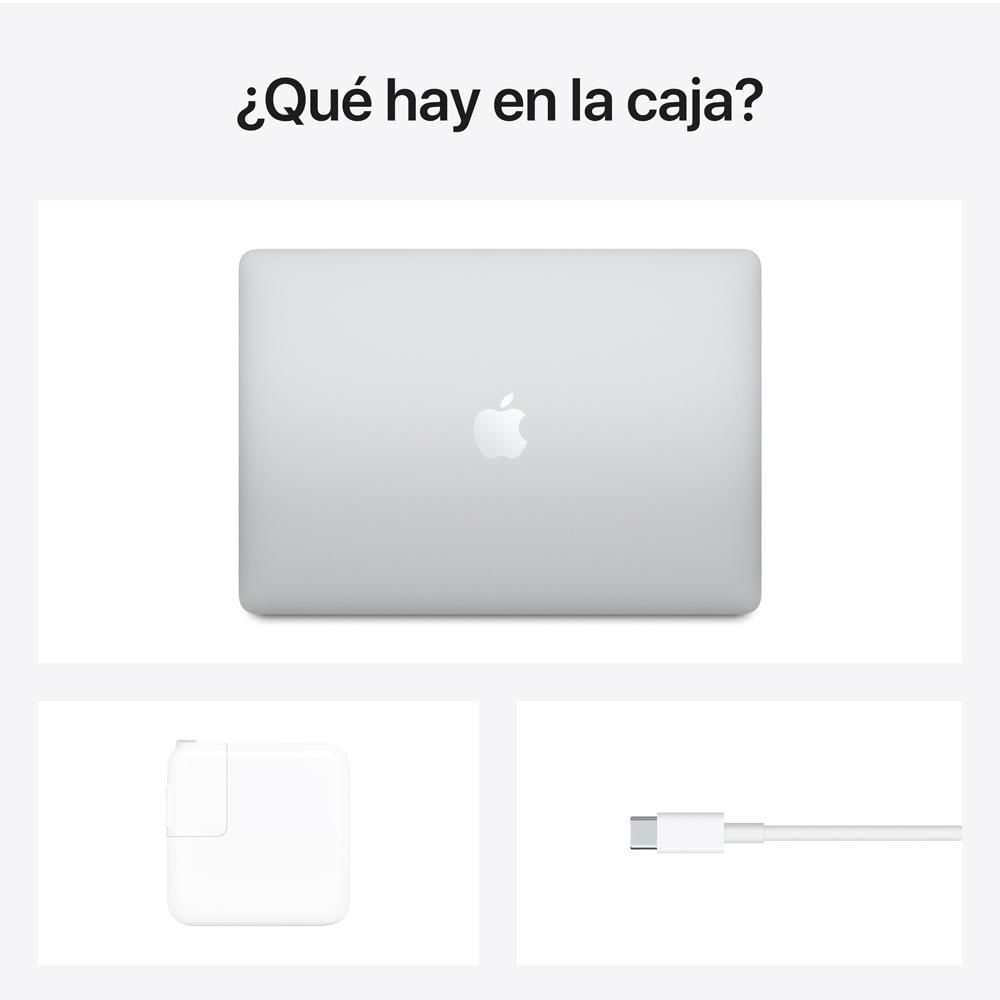 Macbook Air Chip M1 Con Cpu 8C Y Gpu 8C 512Gb Plata img #3
