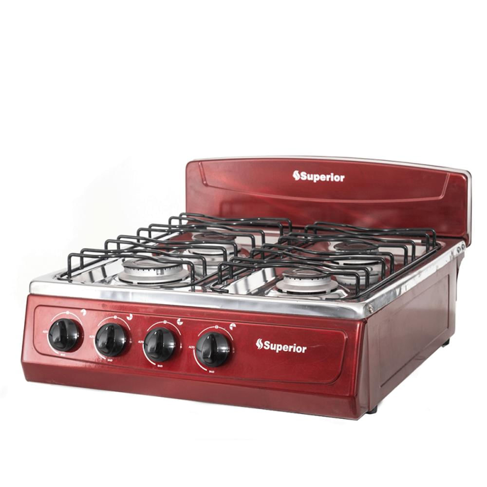 Estufa De Mesa Superior S 7053 Gas Propano 4 Puestos img #1