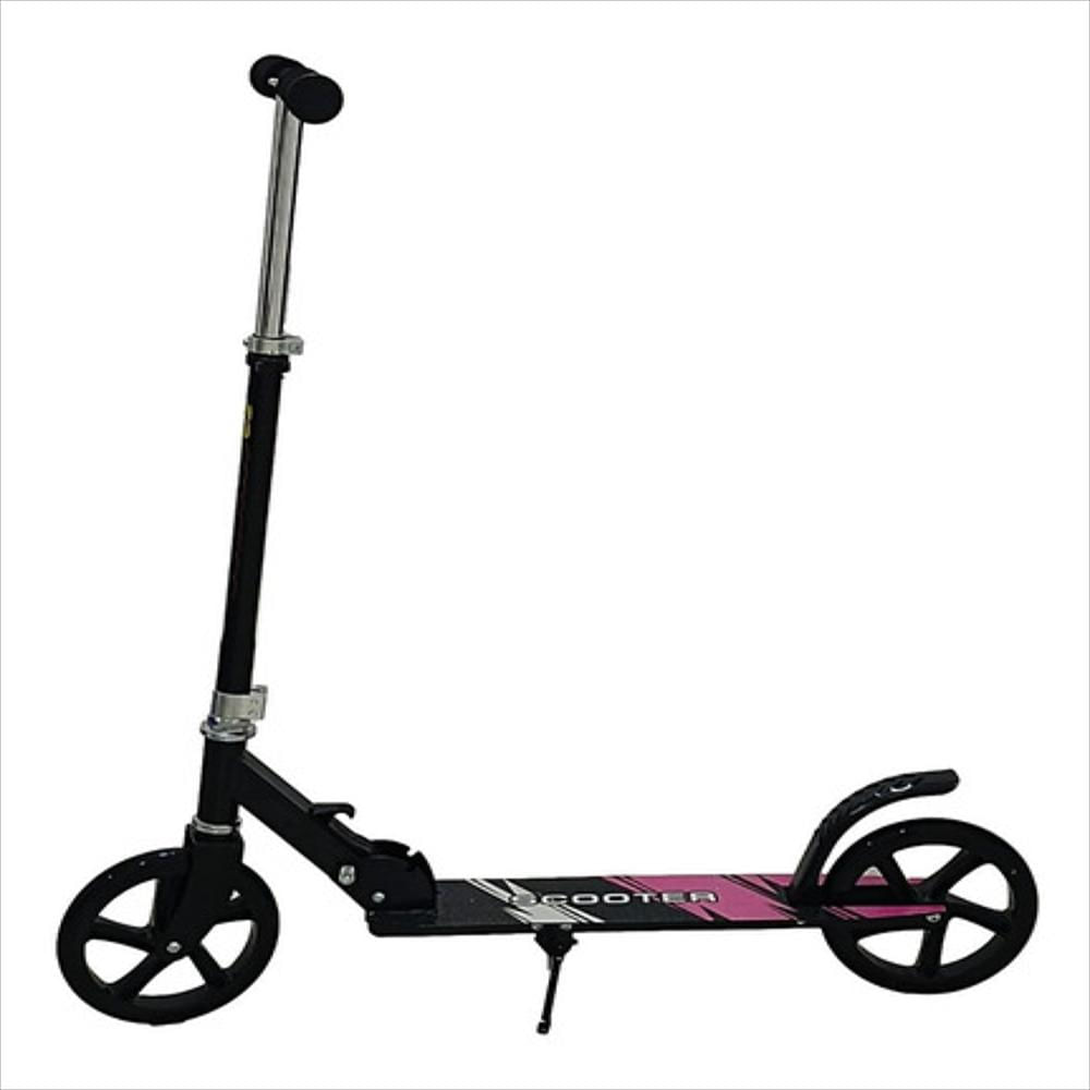 Patinete para adultos/adolescentes/niños, patinete de ruedas grandes de 200  mm, fácil de p