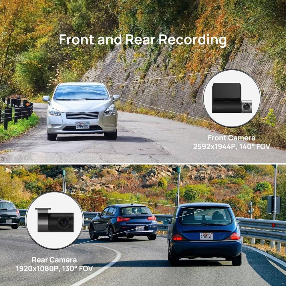 Cámara 70Mai Dash Cam Pro Plus+ A500s, Delantera Y Trasera img #4