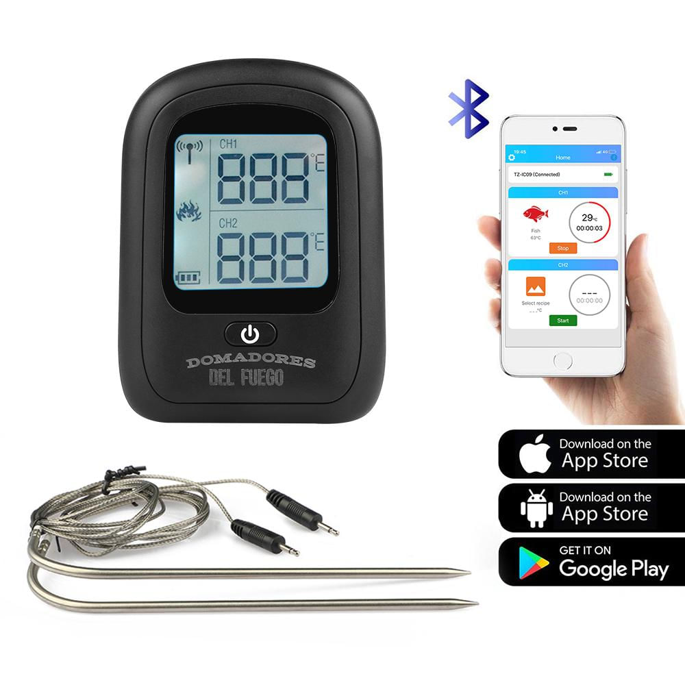 Termometro Profesional Digital Doble Sonda Con Bluetooth