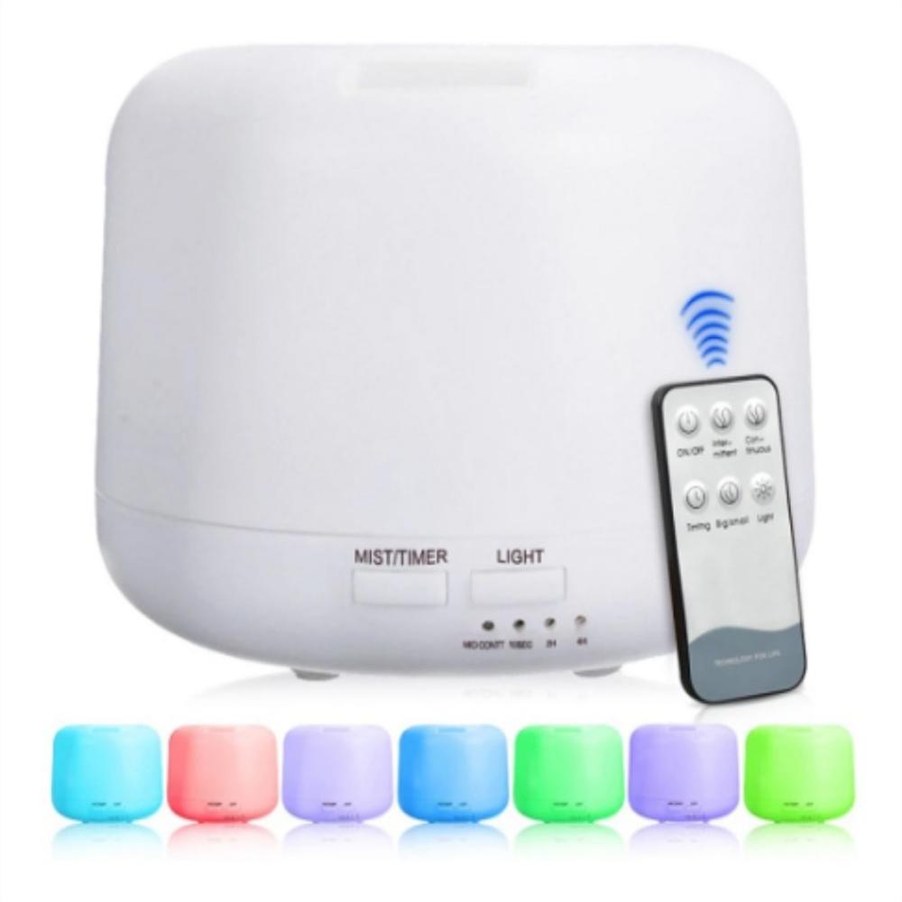 Difusor Aromas Esencias Luz Led Usb Aceites Humificador 300Ml