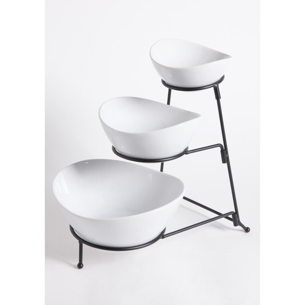 exito.com | Bowls para Fiesta con Rack Metalico Gibson
