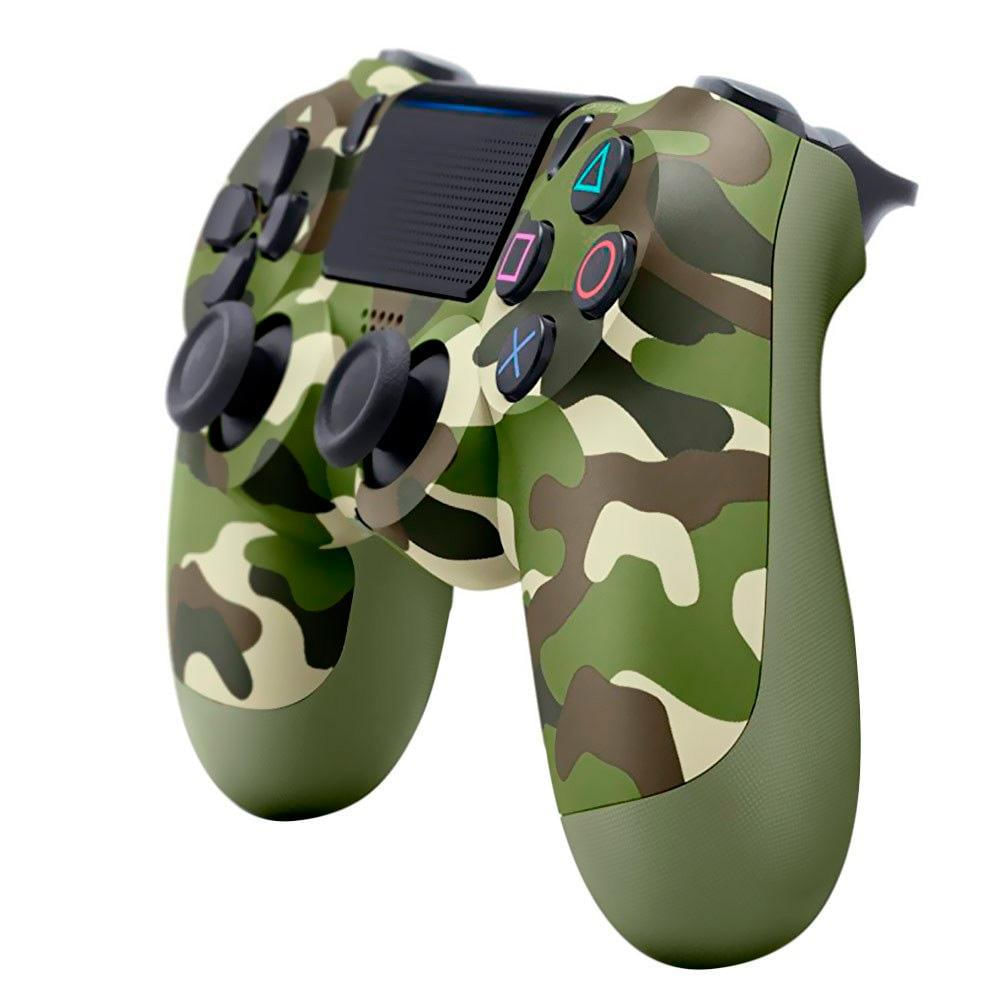 Control Inalámbrico Camuflado Verde Ps4 Aaa
