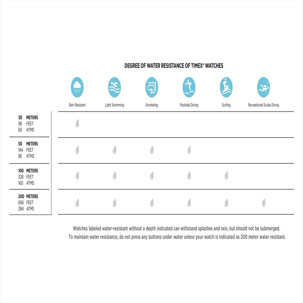 Reloj Timex Para Hombre Tw2u05800 Caja Negra Y Esfera Con Correa De Piel Auténtica Marrón img #5