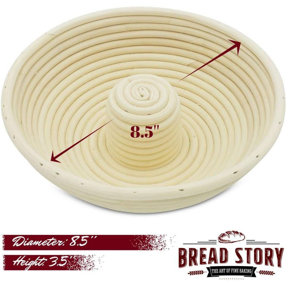 Kit De Cesta Redonda Para Hornear De Caña Bread Story img #3