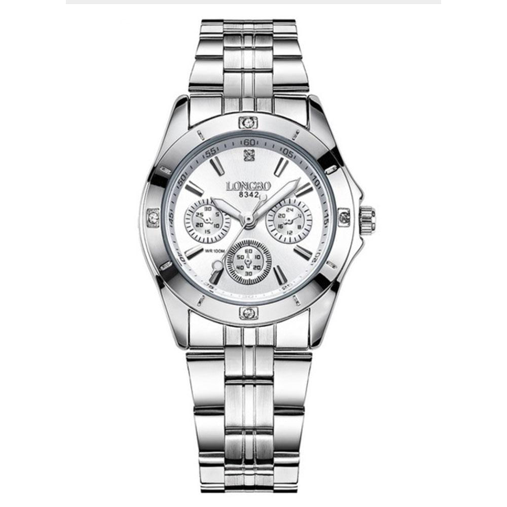 exito.com | Reloj Novios Longbo 8342 Par Blanco