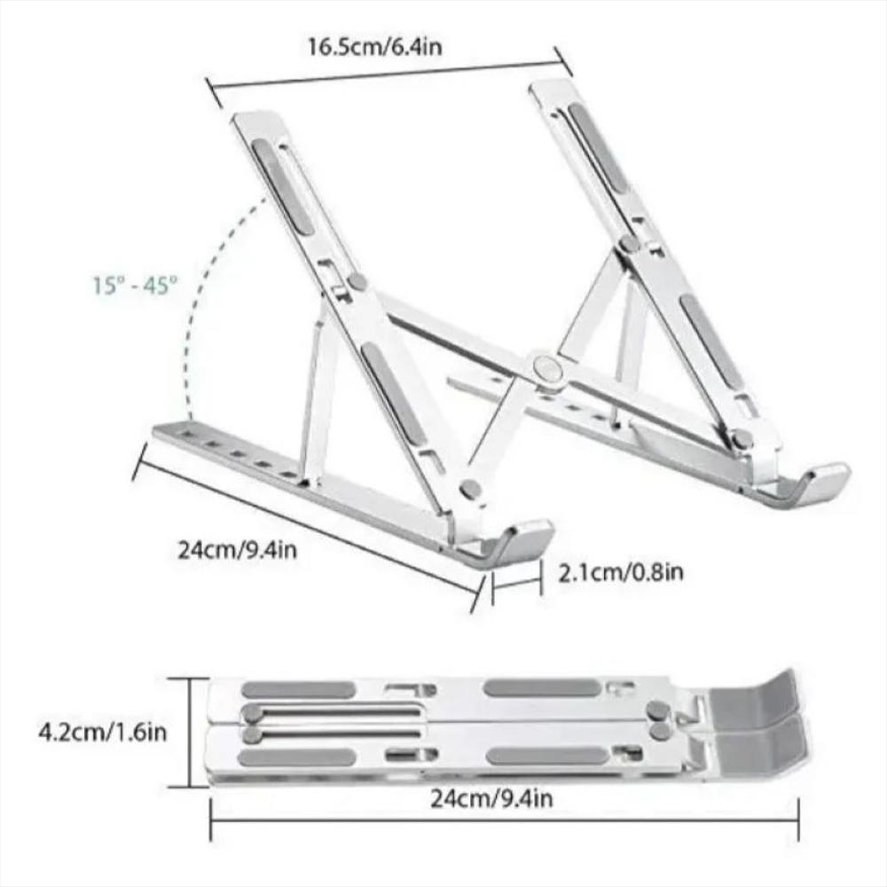 Soporte de escritorio portátil ErgoFix H18 para portátiles