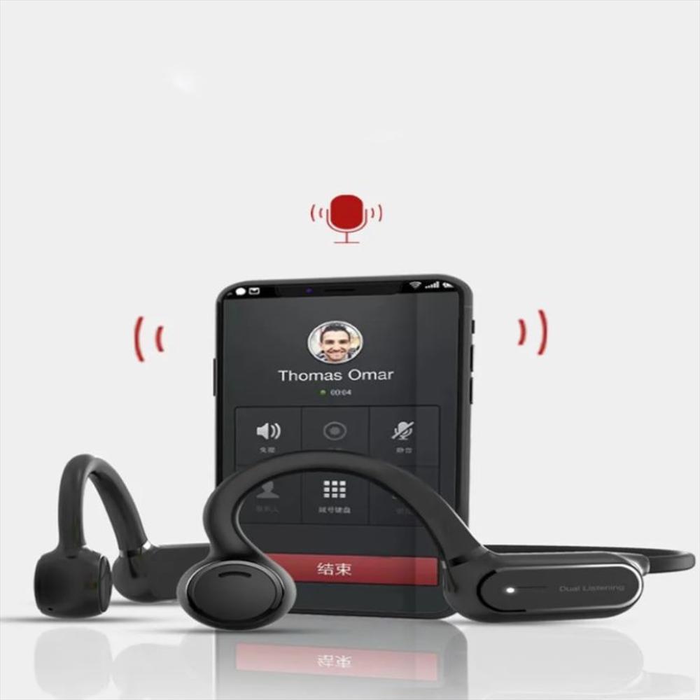 Audifonos Bluetooth Inalambricos Conduccion Osea + Estuche