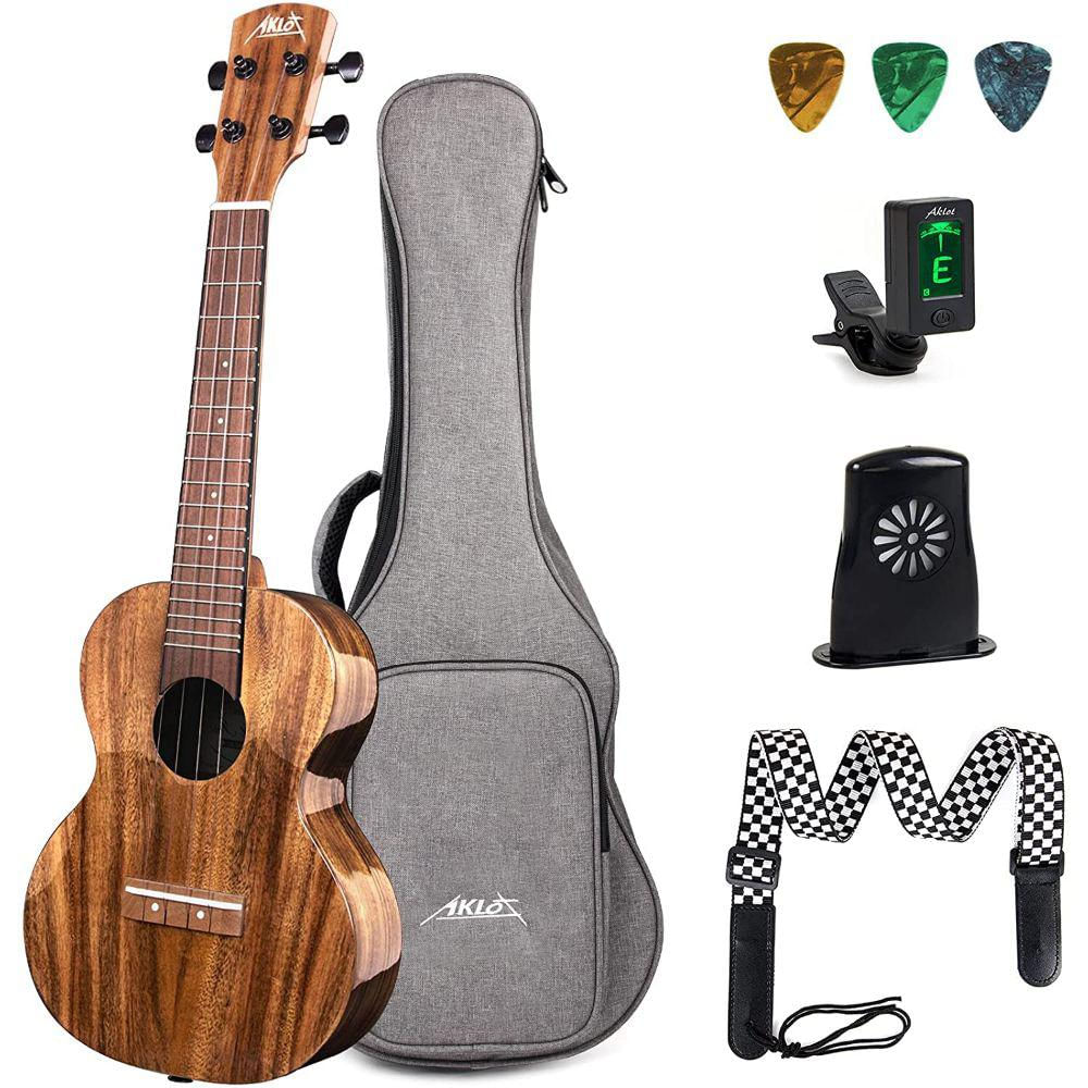 Ukelele Profesional Con Afinador Y Accesorios Aklot img #1