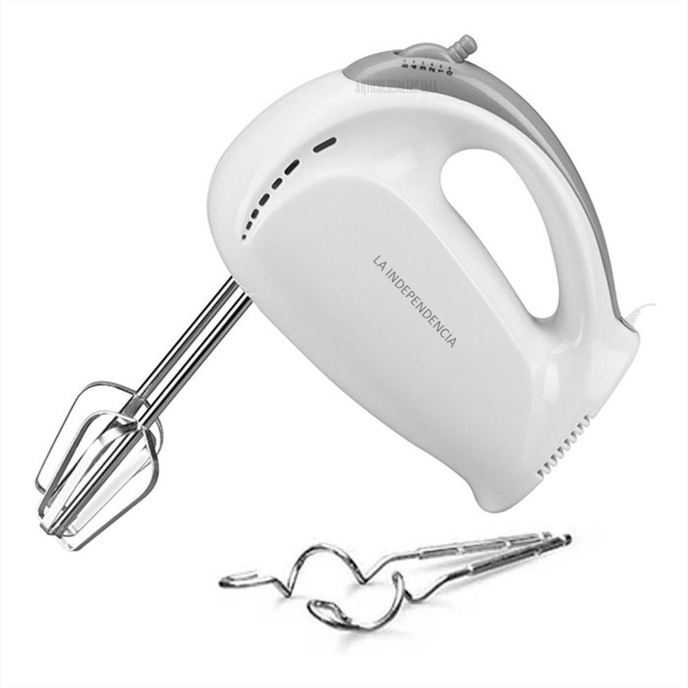 Batidora Electrica De Mano 120W 5 Velocidades 2 Batidores