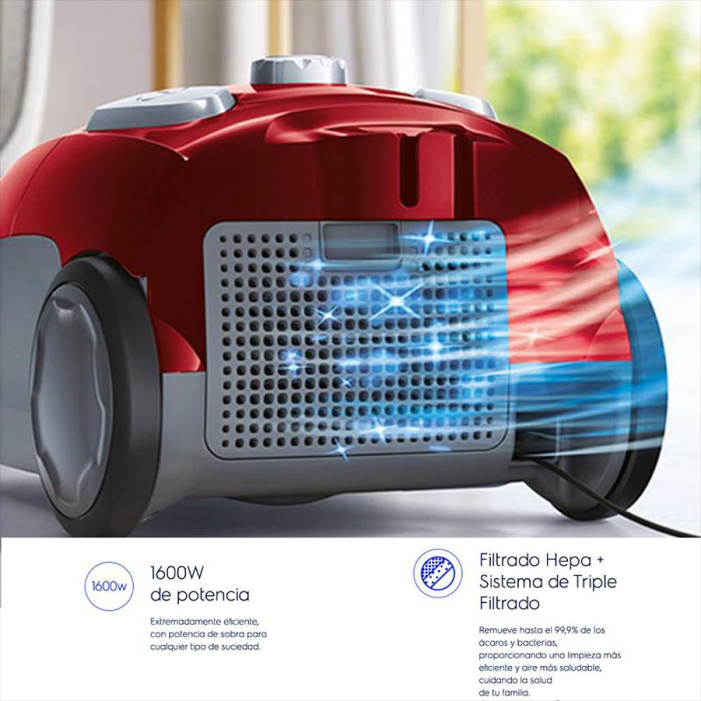 Aspiradora De Bolsa Electrolux 1600W Equip Hepa Eqp10 img #3