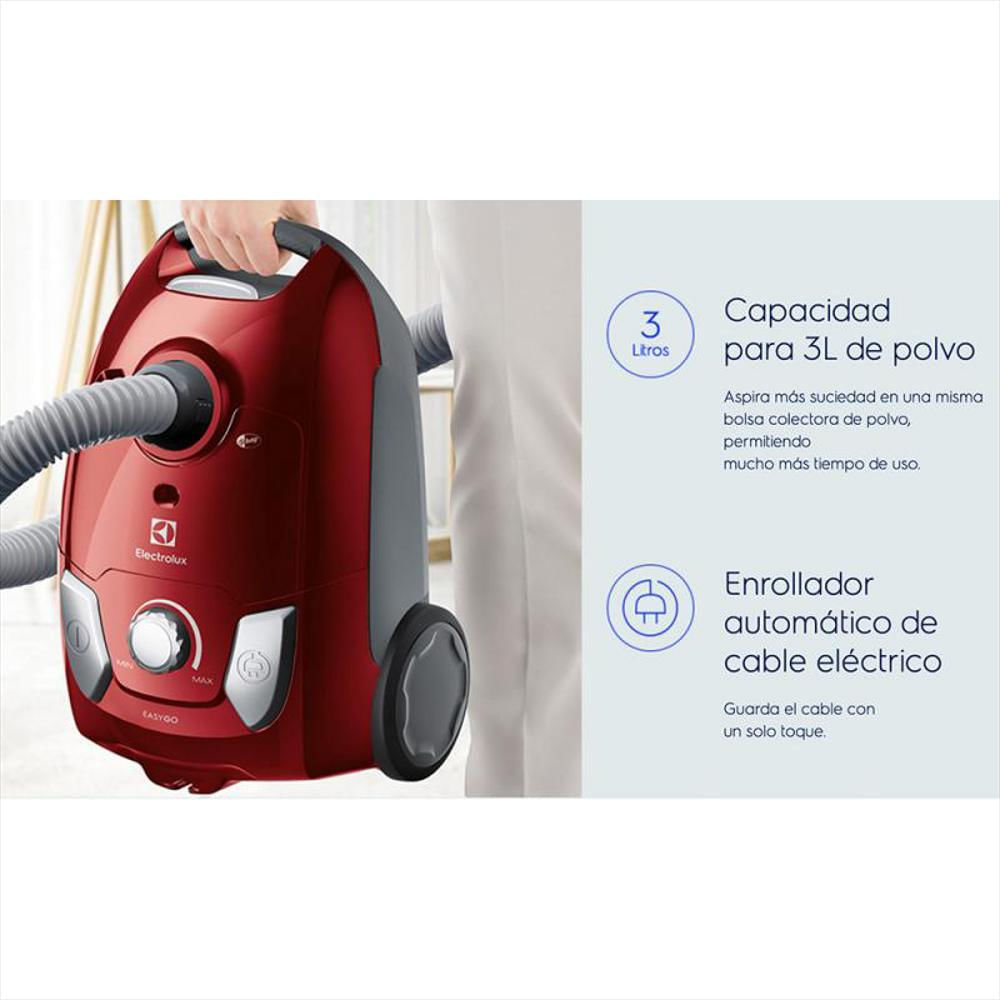 Aspiradora De Bolsa Electrolux 1600W Equip Hepa Eqp10 img #5
