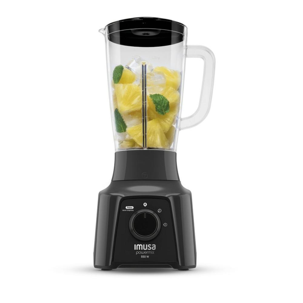 Licuadora Imusa Power Mix Plus 2V Gris Ref Lm281b56