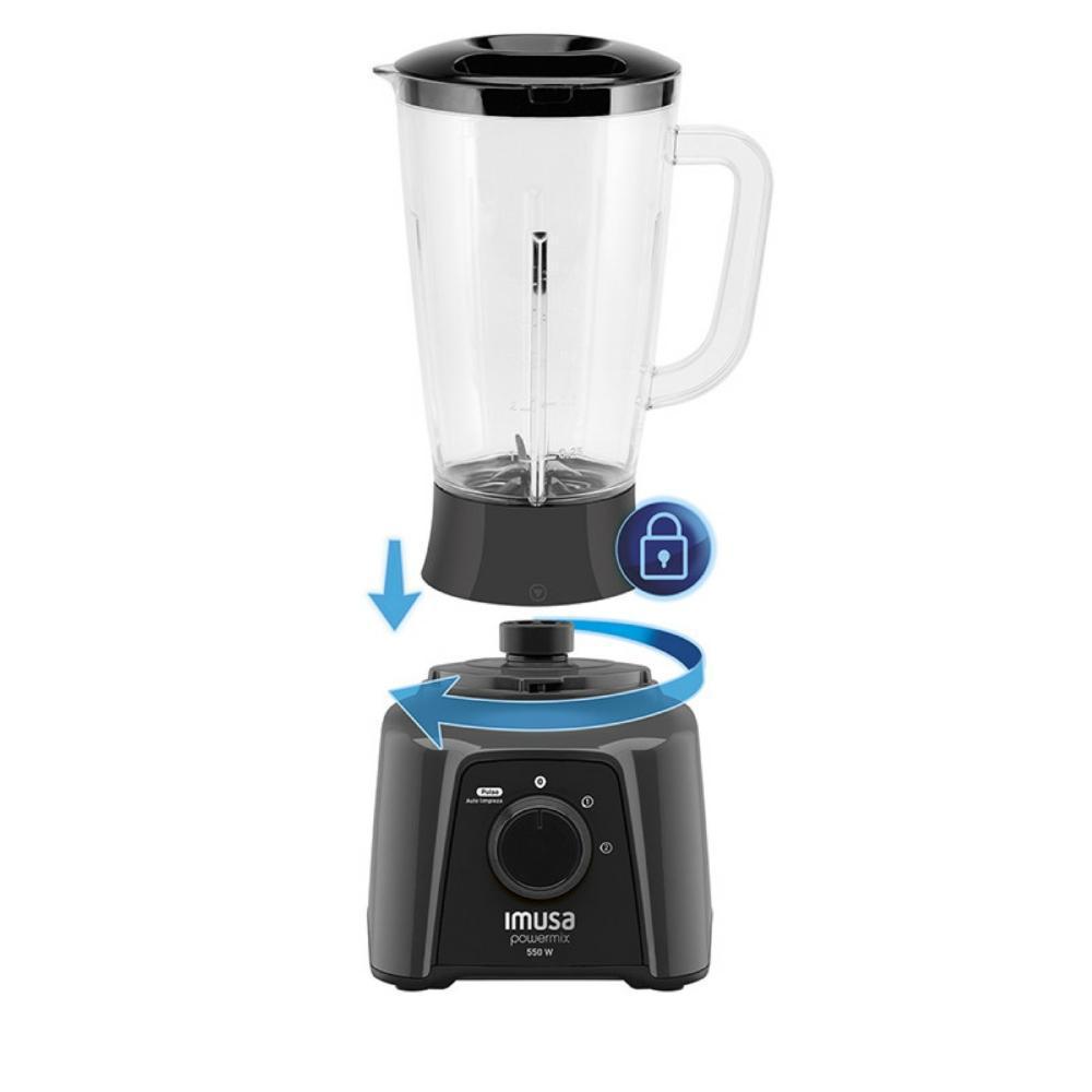 Licuadora Imusa Power Mix Plus 2V Gris Ref Lm281b56 img #2