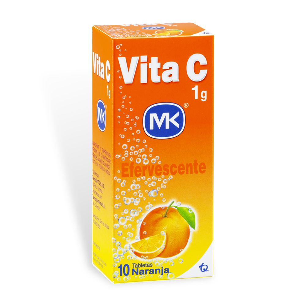 Vitamina C Naranja.Efervescent VITAMINA C MK 076449