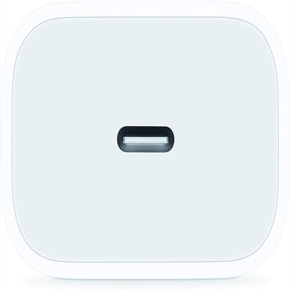 Cargador Iphone Original, Alimentador Usb C, 20W (Carga Rápida)