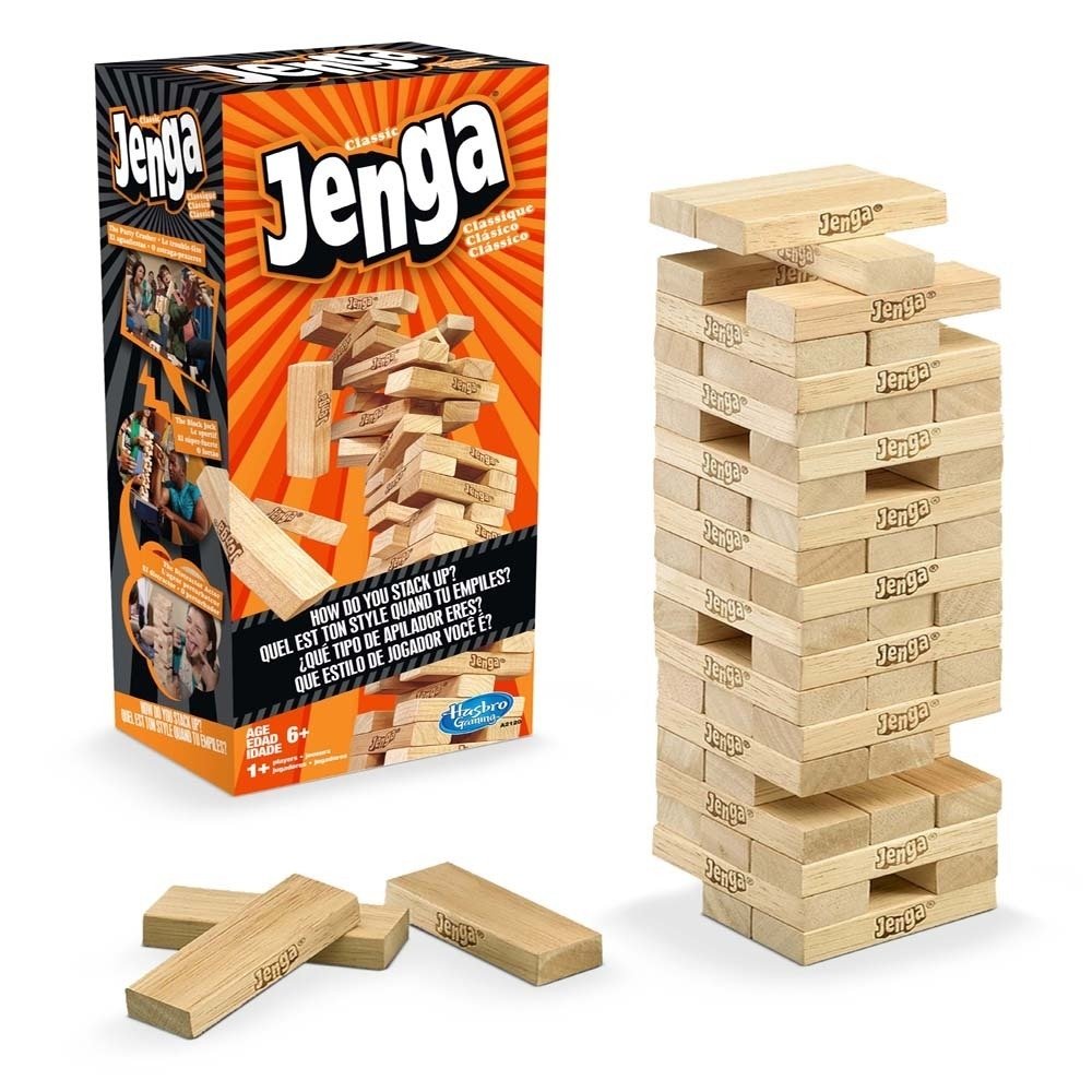 Juego De Mesa Jenga Torre Apilable