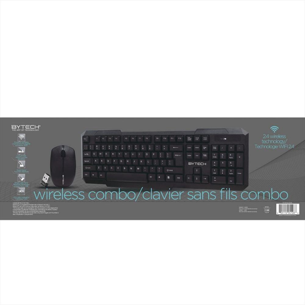Teclado Y Mouse Inalámbrico Bytech img #3