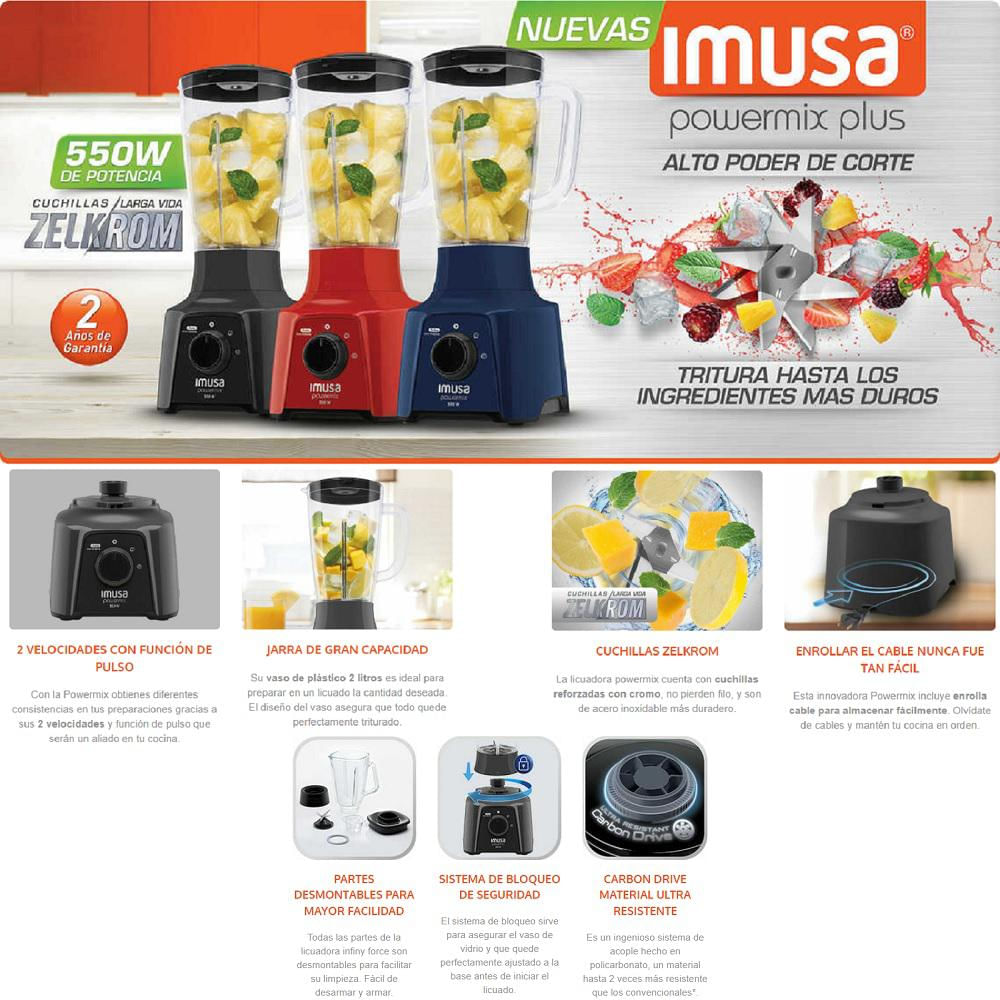 Imusa discount powermix glass