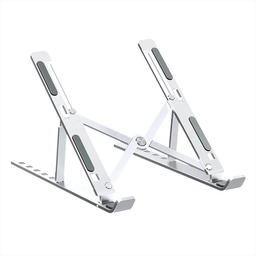 Base Soporte Para Portátil Ergonómica/Reclinable, 7 Niveles Blanco