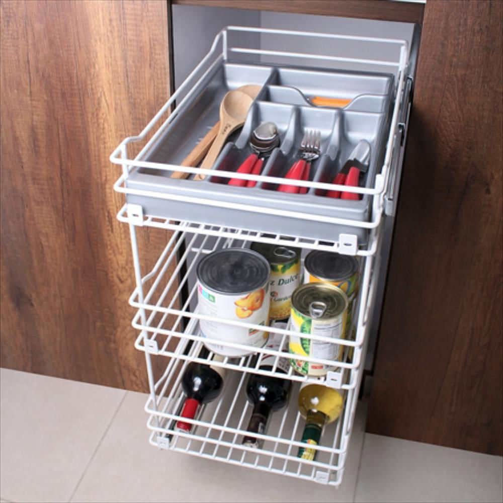 Cubiertero Con Bandeja Metalizado img #3