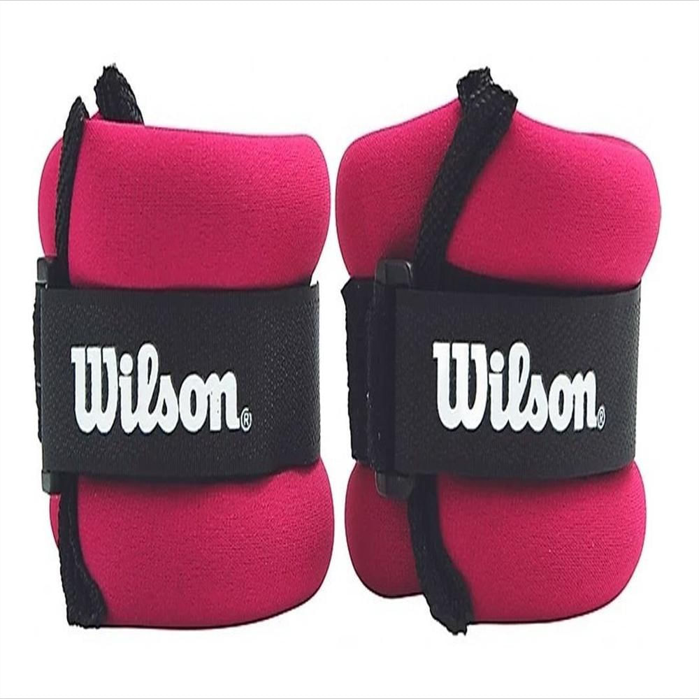 Pesas Muñequeras Wilson 1 Libra Ajustables Fitness Gym img #1