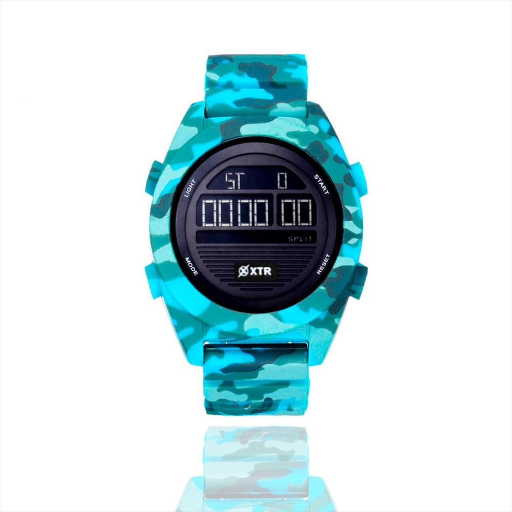 Reloj Digital Xtreme Camuflado Turquesa img #1