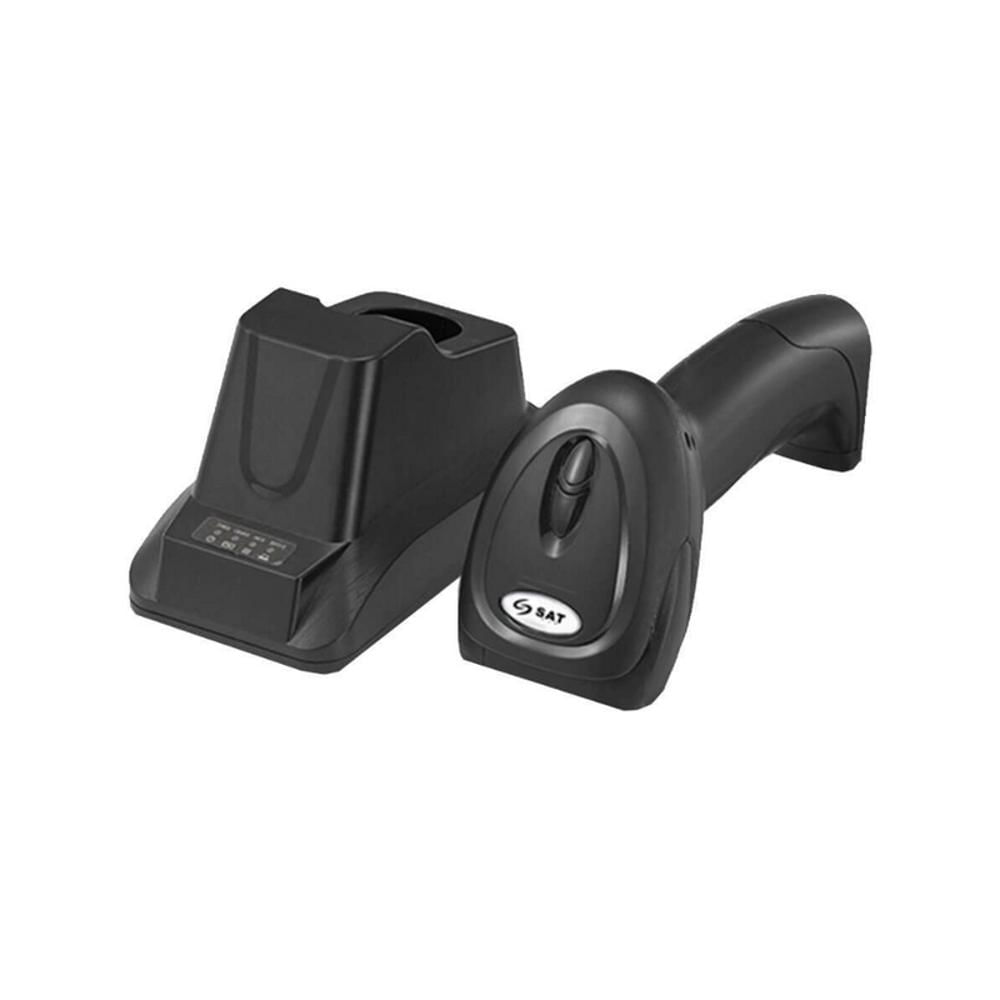 Lector De Codigos De Barras Imager Sat Ai202w Plus Base Usb Inalámbrico Bluetooth img #1