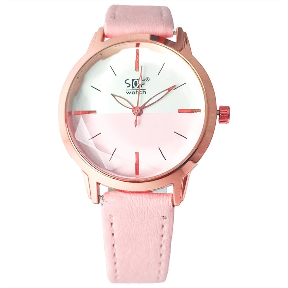 Reloj Dama Elegante Sof Rosa