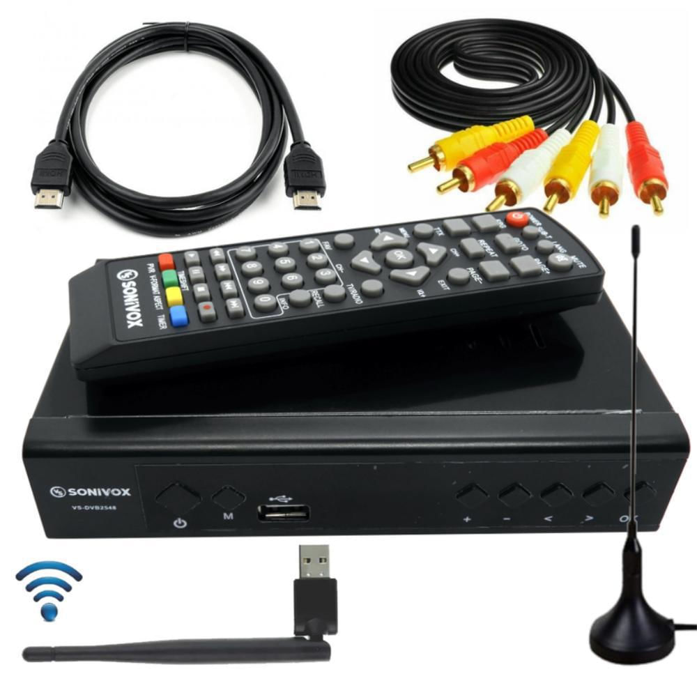 Antena TDT para televisores y decodificadores (5M)