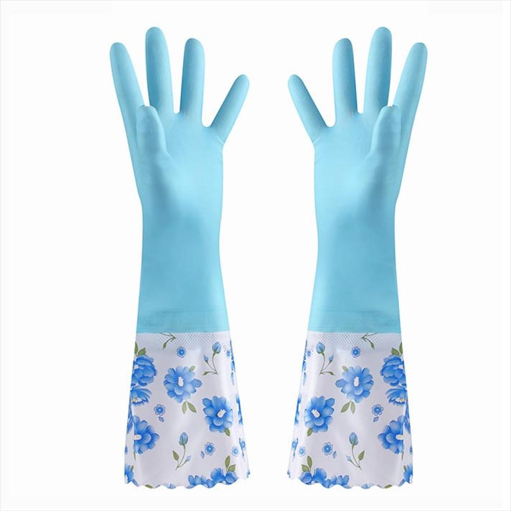 Guantes De Limpieza Látex De Manga Larga