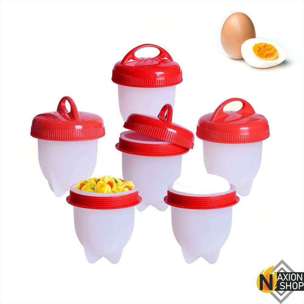 Moldes Hervidores De Huevos De Silicona Egg Boil X6